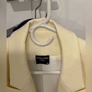 Daniella Erin Soft Yellow Blazer